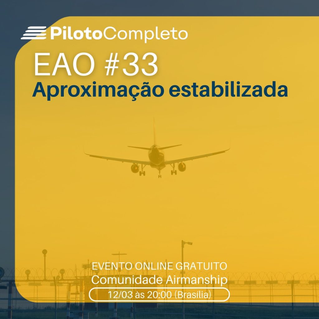 EAO #33 – Aproximação Estabilizada