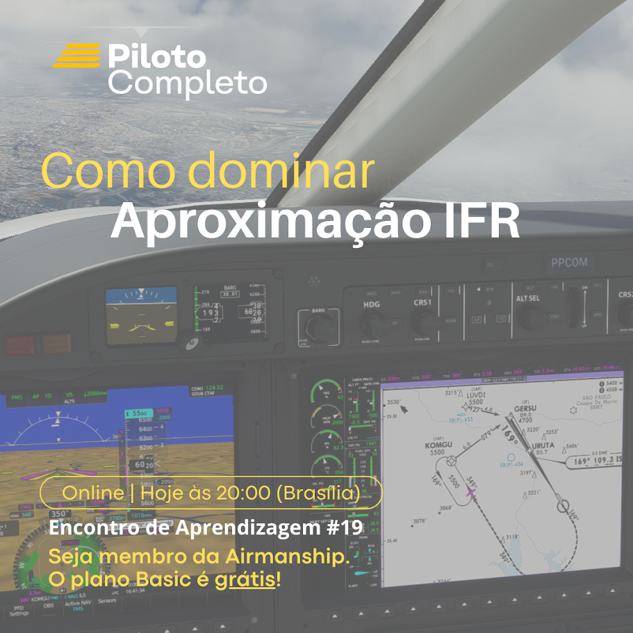 EAO #19 – Aproximação IFR